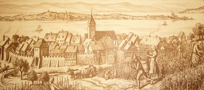 Allensbach - die Stadt vor 1300 Jahren. Im Rahmen des Jubiläums 1300 Jahre Reichenau. "Wir knüpfen ein Band", © KuT